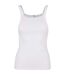 Débardeur Tous Les Jours Femme Blanc Build Your Brand-1