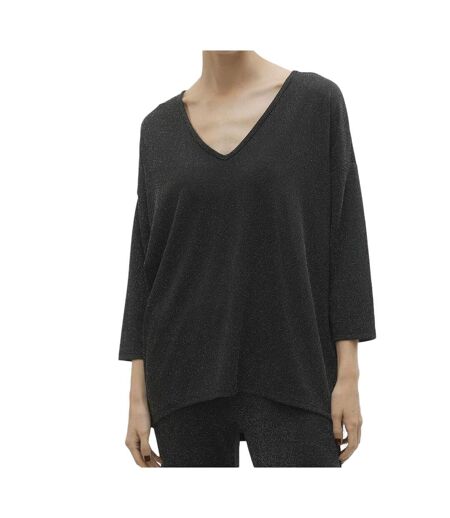 Blouse  Noir Femme Vero Moda Kanva 3/4 - L