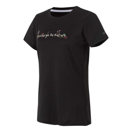 T-shirt fingal femme noir Regatta