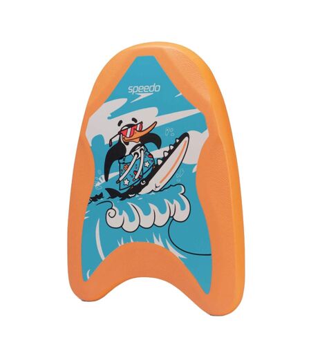Planche De Natation Learn To Swim Taille Unique Bleu Orange Fluo Speedo