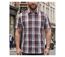 K-DRAN TOCADE9 - Chemisettes manches courtes Bordeaux pour homme : confort et style infroissable-1