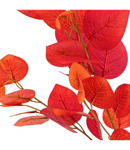 Tige Artificielle Eucalyptus 92cm Rouge