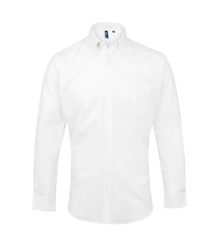 Chemise De Travail À Manches Longues Homme Blanc Premier