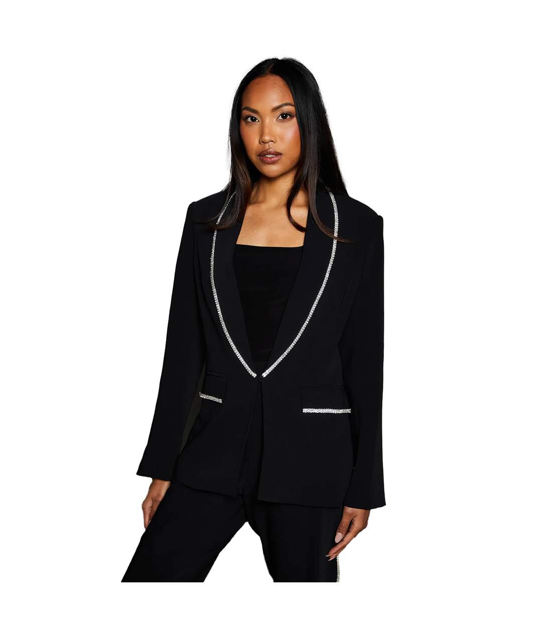 Blazer femme noir Principles-1