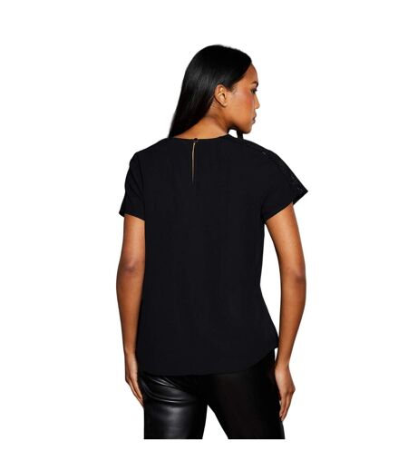 T-shirt femme noir Principles