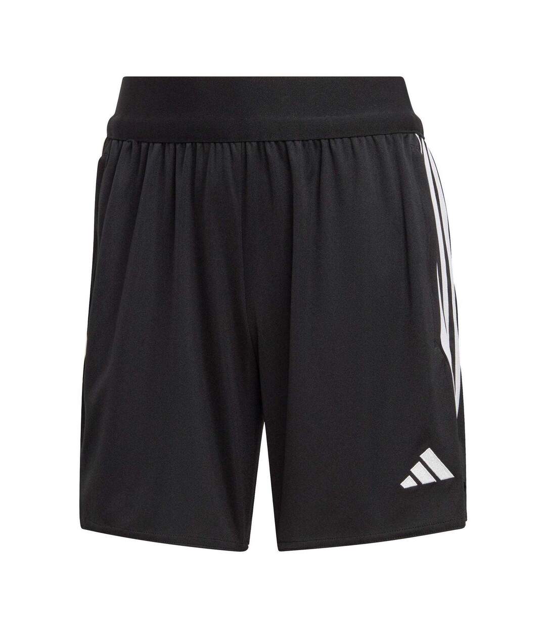 Short De Foot Tiro Femme Noir Adidas-2
