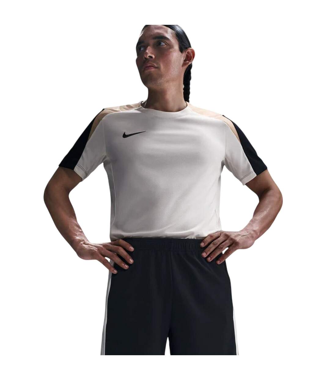 Short De Foot Strike Homme Noir Jaune Or Nike-3