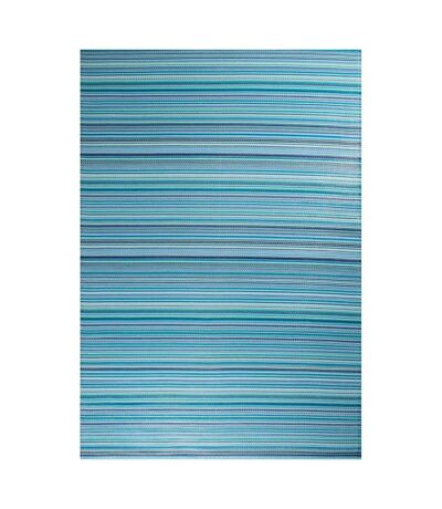 Tapis extérieur en polypropylène Capri 1746 bleu 150 x 220 cm