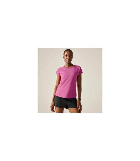 T-shirt De Sport Manches Courtes Corral Femme Rose Vif Dare 2B