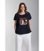 Sweat Molleton Sans Manches Femme Teehiti   Avec Col Rond | Gerard Pasquier-1