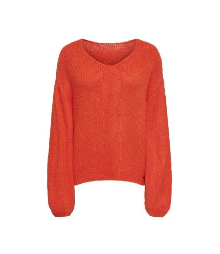Pull orange femme jdy dinea