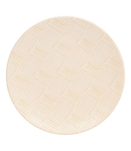Lot de 6 Assiettes à Dessert Laetitia 19cm Crème