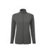 Veste Polaire Motif/style Zippé Femme Charbon Signature-2