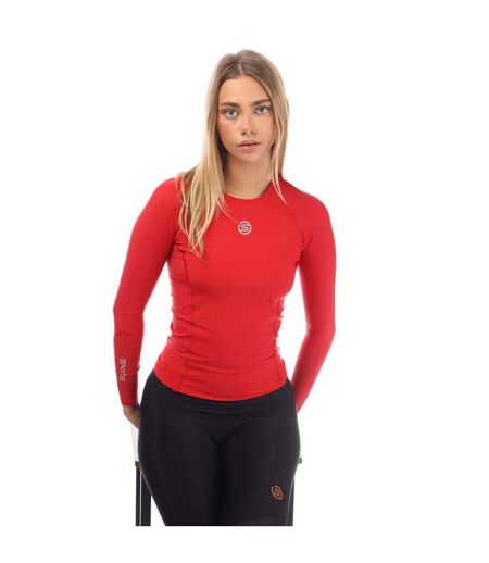 Womens/ladies Series-3 Long-sleeved Top Red Skins