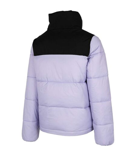 Doudoune Matelassée H4z22kudp01451s Femme Noir Violet Clair 4F