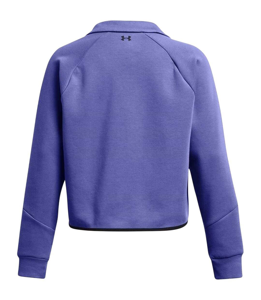 Womens/ladies Collared Boxy Sweatshirt Purple Under Armour-2