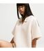 Polo Manches Courtes Femme Blanc Cassé Nike-3