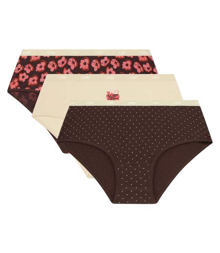 Lot de 3 Boxers Les Pockets Coton