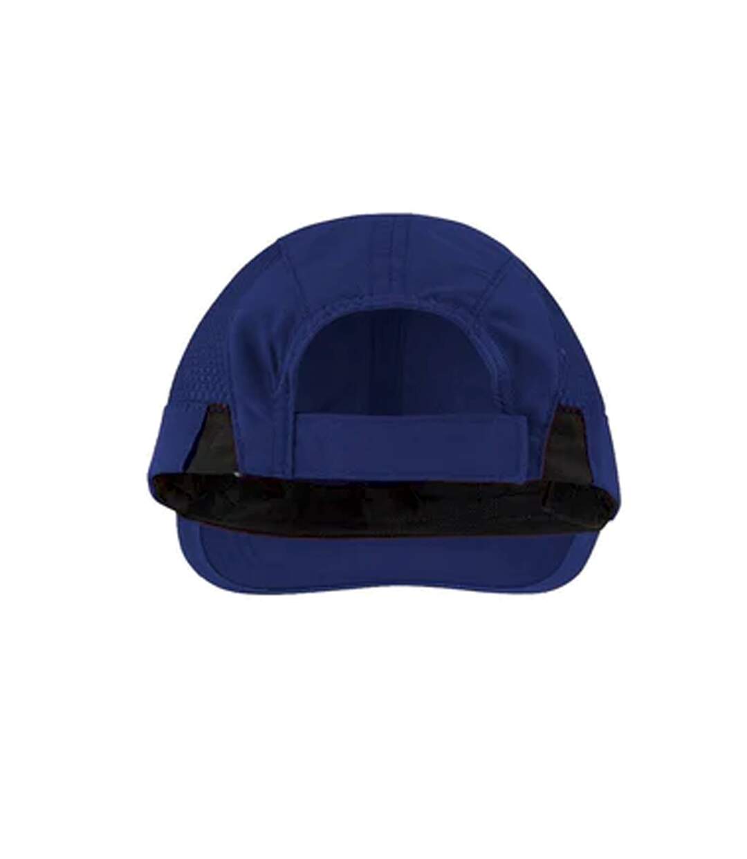 Casquette de sport à bandes réfléchissantes adulte unisexe bleu marine/blanc Spiro-2