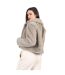 Veste Motif/style Boutonnage Double Femme Taupe Brave Soul-3