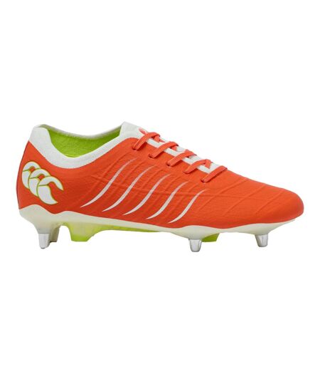 Mens Phoenix 2.0 Elite Soft Ground Rugby Boots Tangerine Tango Canterbury