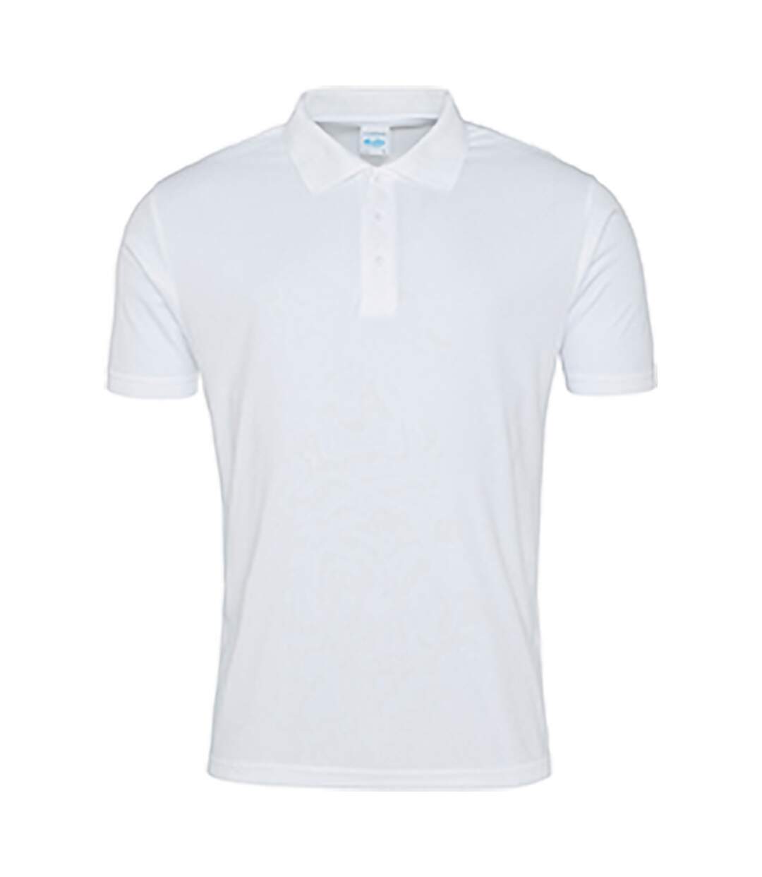 AWDis Just Cool Mens Smooth Short Sleeve Polo Shirt (Arctic White) - UTPC2632-2