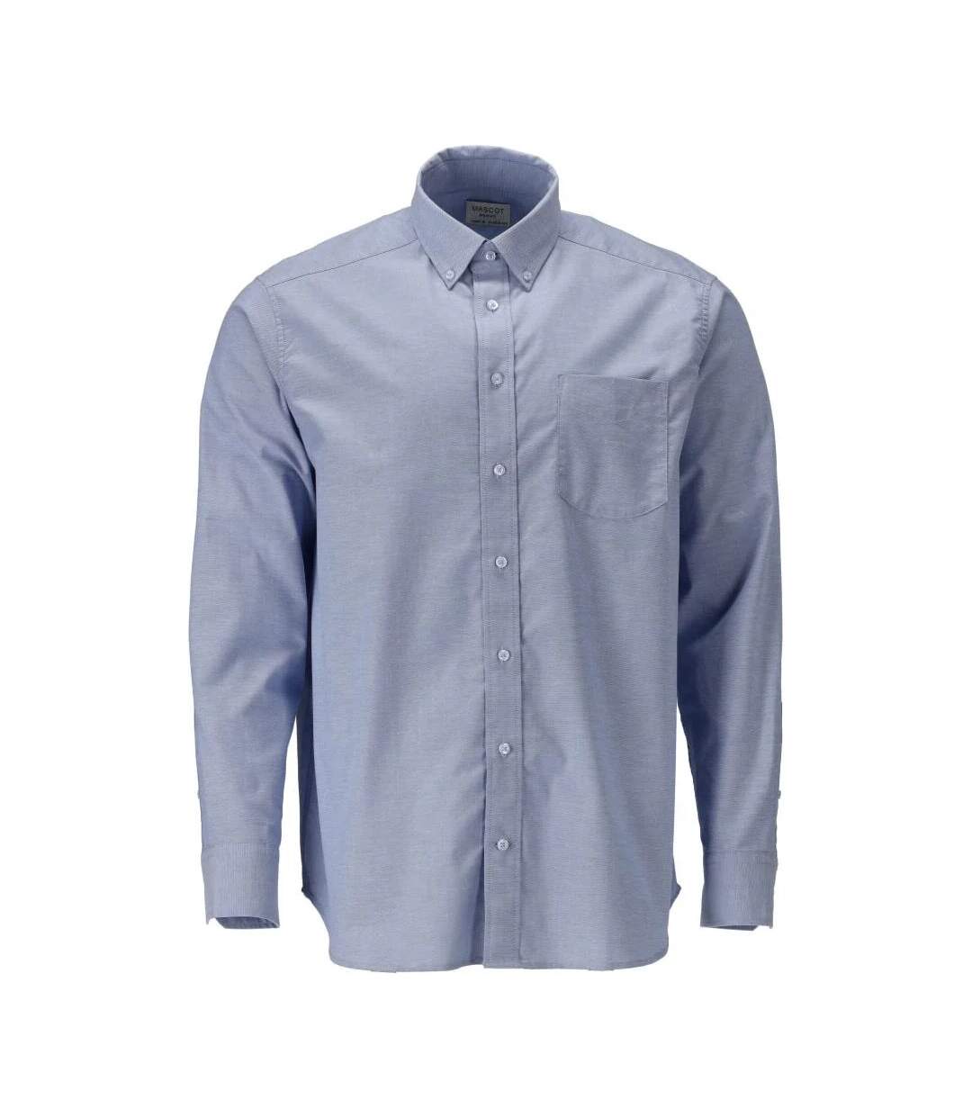 Mens Frontline Oxford Shirt Light Blue Mascot-1