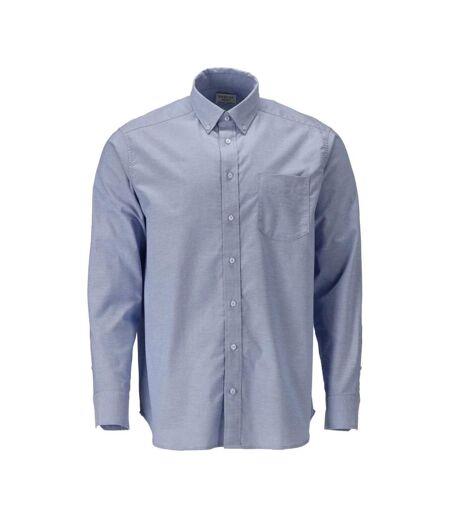 Mens Frontline Oxford Shirt Light Blue Mascot