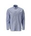 Mens Frontline Oxford Shirt Light Blue Mascot-1