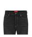 Mens Denim Durable Shorts Dark Grey Hugo-3