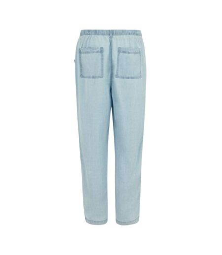 Womens/ladies Shorebella Capri Trousers Chambray Regatta