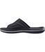 Claquettes Awerten Homme Noir Blanc Martes-3