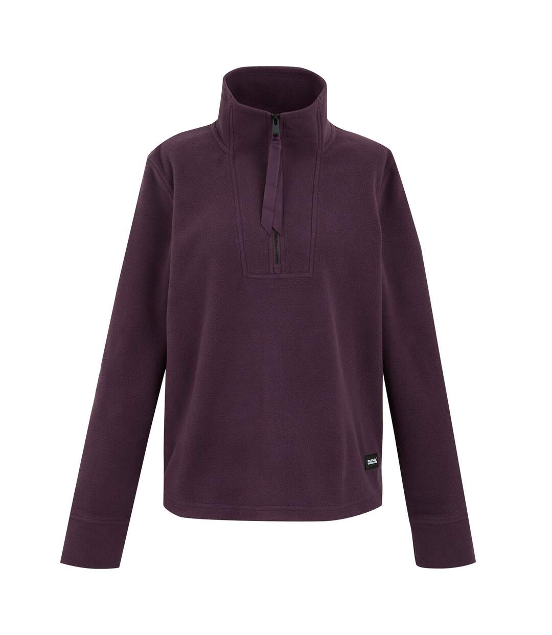 Womens/ladies Juliette Half Zip Fleece Top Deep Plum Regatta-2