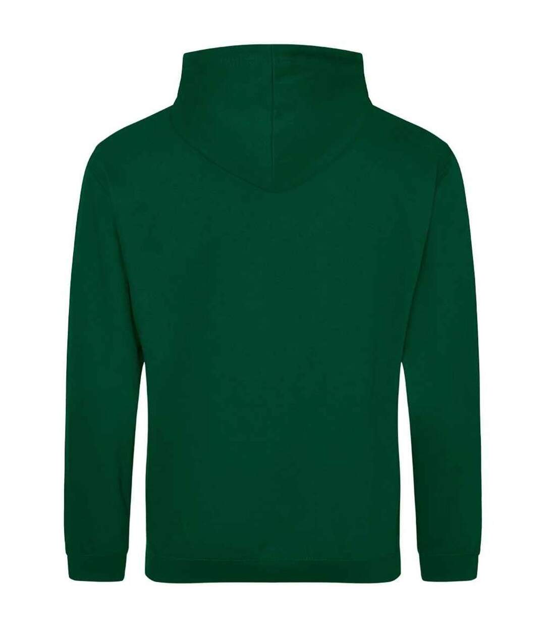 Unisex adult college hoodie rainforest green Awdis-2