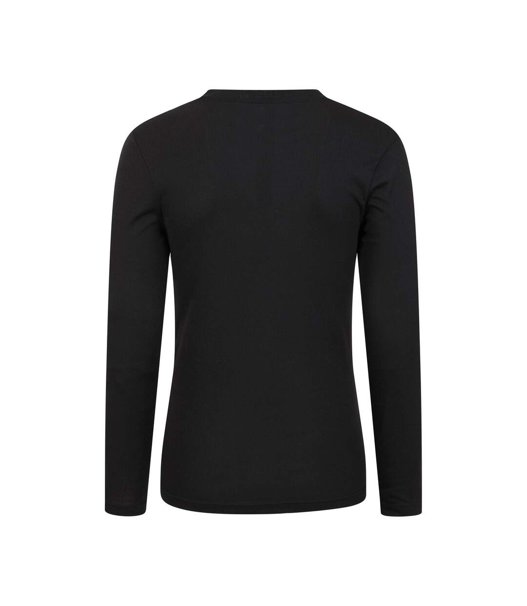 Mens talus henley thermal top black Mountain Warehouse