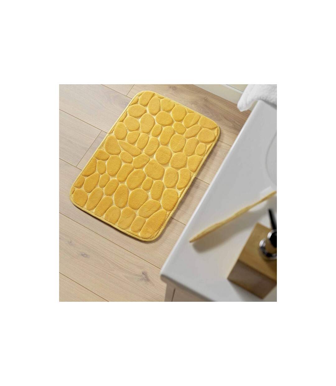 Tapis de Bain Ricochet 50x80cm Ocre-3
