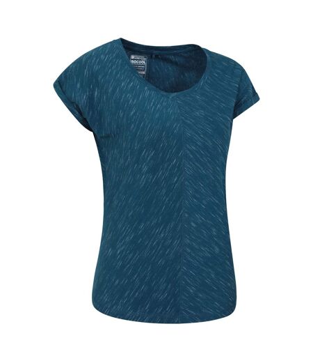 T-shirt retreat femme bleu sarcelle foncé Mountain Warehouse