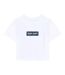 T-shirt Blanc Femme Teddy Smith Supalm - S