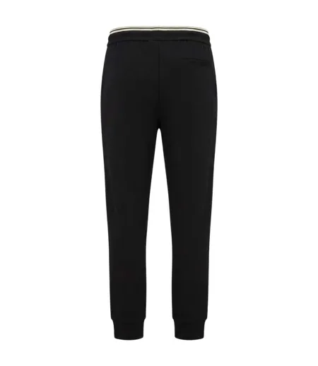 Mens Hbg Zone Tapered Jogging Bottoms Black Boss
