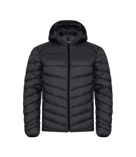 Mens Idaho Padded Jacket Black Clique