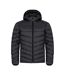 Mens Idaho Padded Jacket Black Clique-1