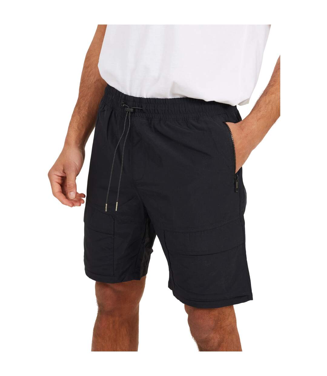 Mens Utility Shorts Black Brave Soul-2