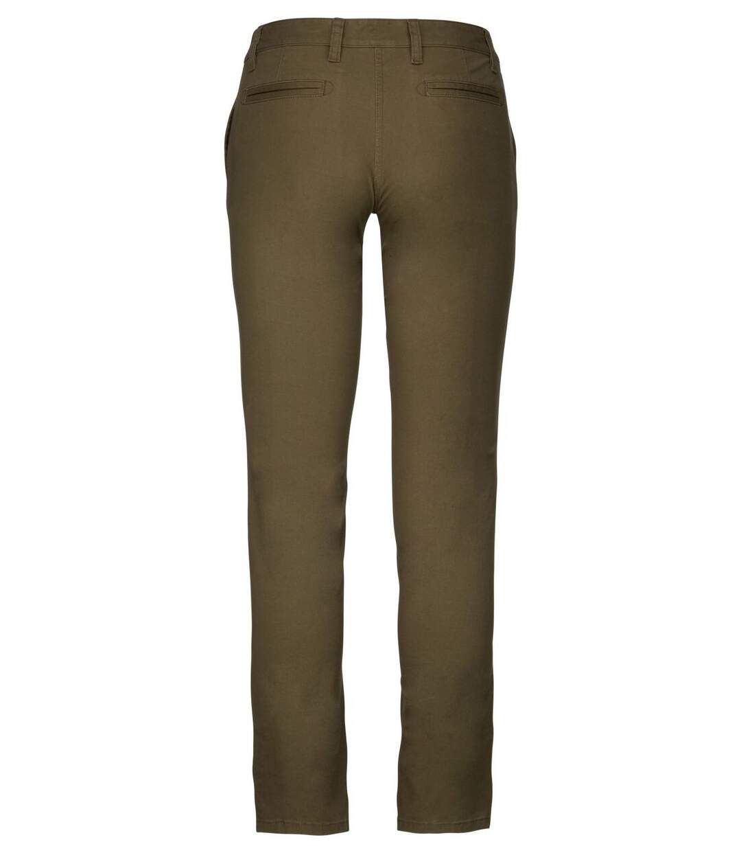 pantalon chino pour femme - K741 - vert khaki