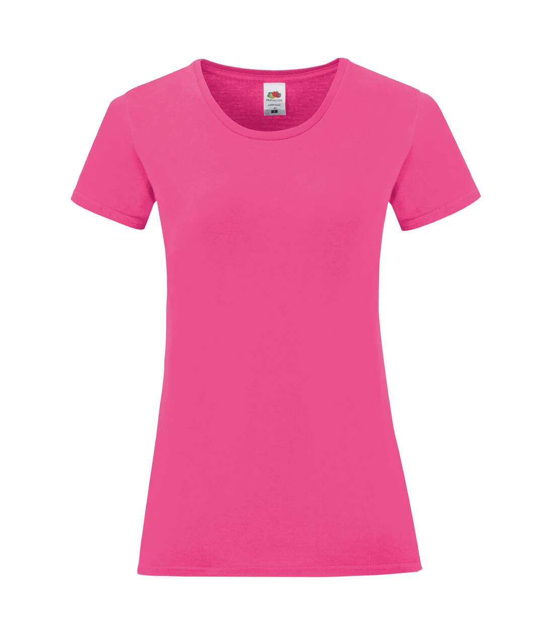 Fruit of the Loom Womens/Ladies Iconic 150 T-Shirt (Fuchsia) - UTBC4777-1