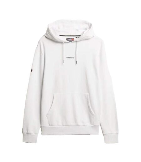 Sweat à capuche blanc homme superdry plain hood0 - xxl