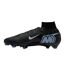 Unisex Adult Elite Firm Ground Football Boots Black Blue Nike-3