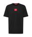 T-shirt Motif/style Logo Sur Poitrine Diragolino Homme Noir Hugo-2