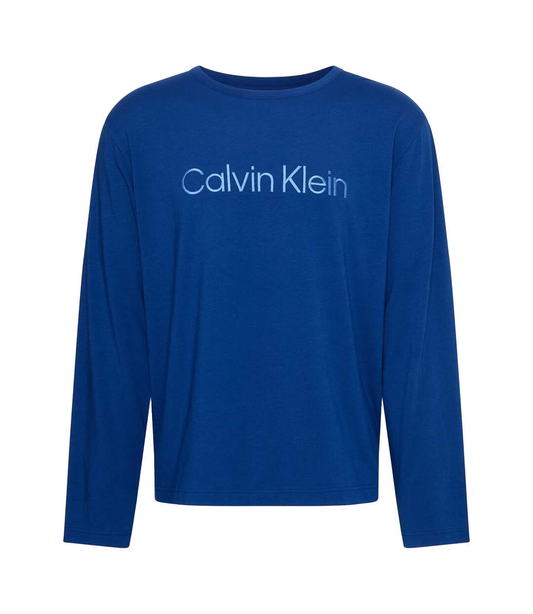 T-shirt Manches Longues Homme Bleu Calvin Klein-1