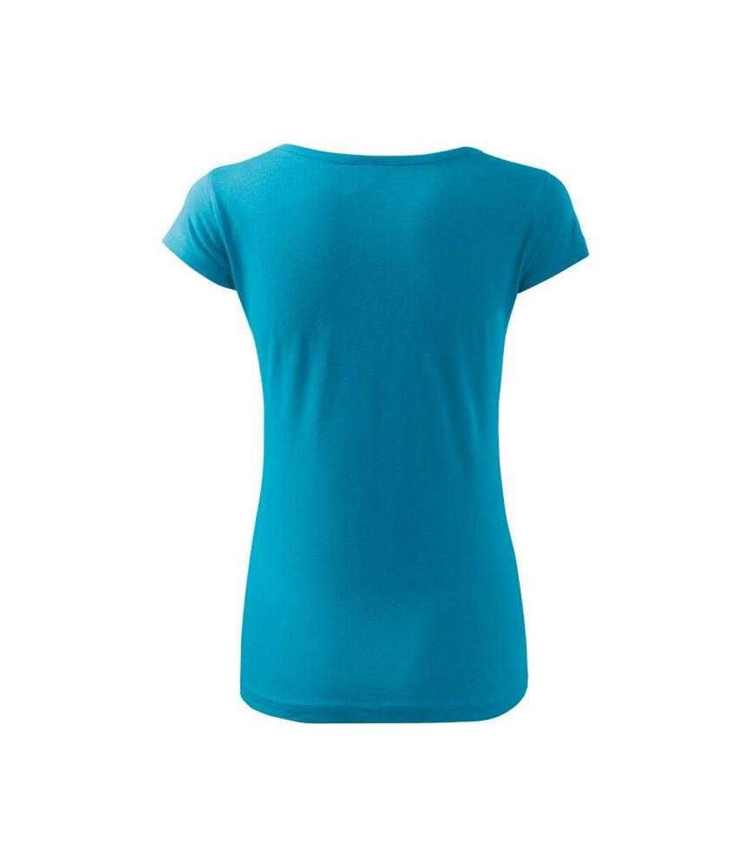 T-shirt Pure Femme Turquoise Vif Malfini-2