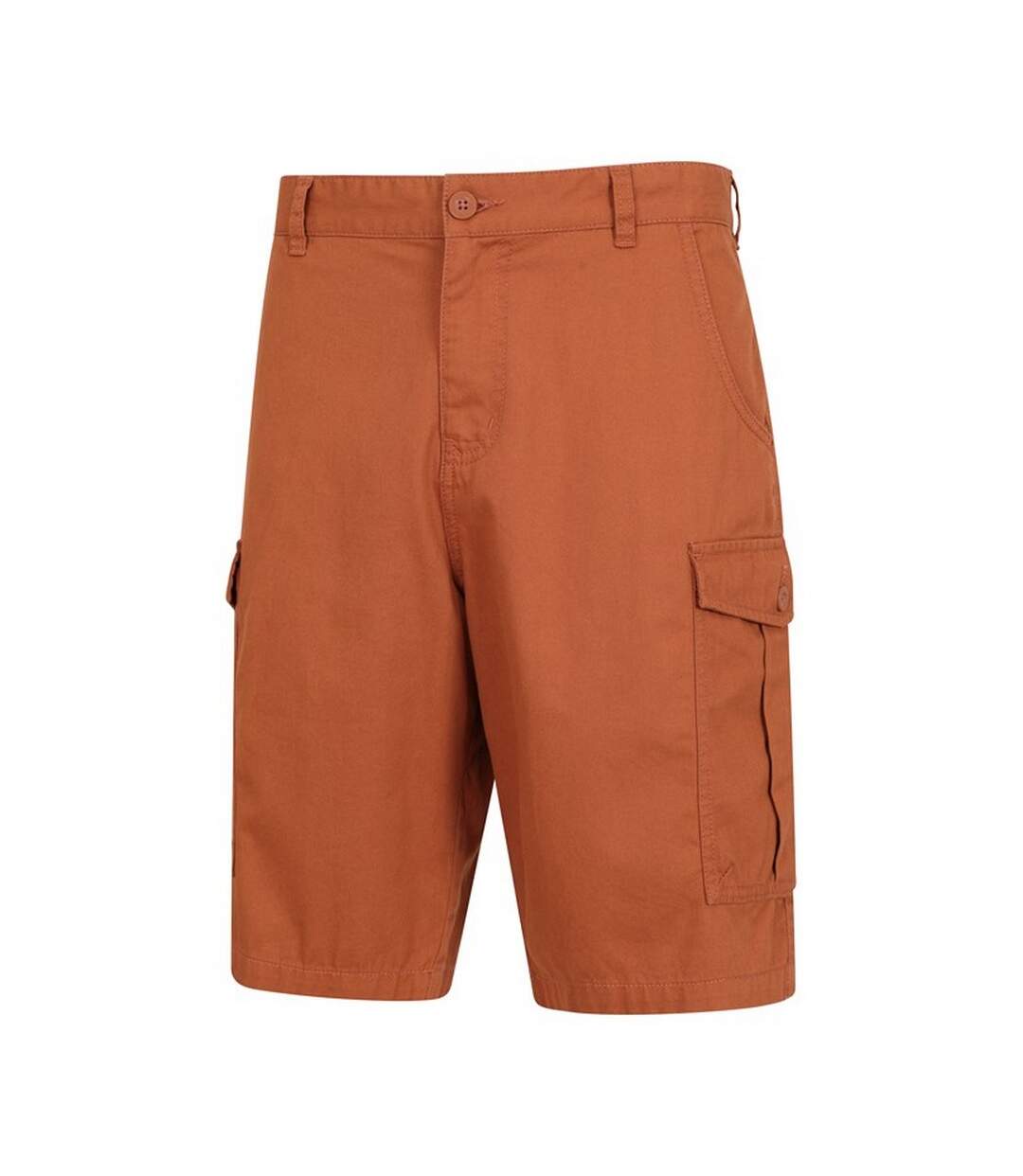 Mens Lakeside Cargo Shorts Rust Mountain Warehouse-3